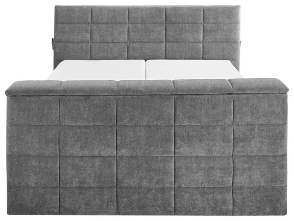 POSTEL BOXSPRING, 180/200 cm, šedá Carryhome - Manželské postele, Online Only