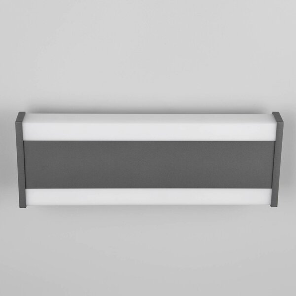 Trio Lighting LED venkovní nástěnné svítidlo DAWSON, 30 cm, antracitová IP54 nahoru/dolů, Černá, Hliník, Moderní, Nástěnné svítidlo