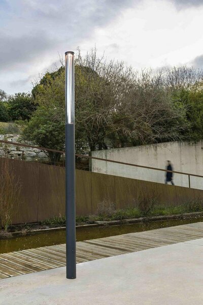 SCREEN sloupková lampa, tmavě šedá, 3.7M 2700K 360st - FARO
