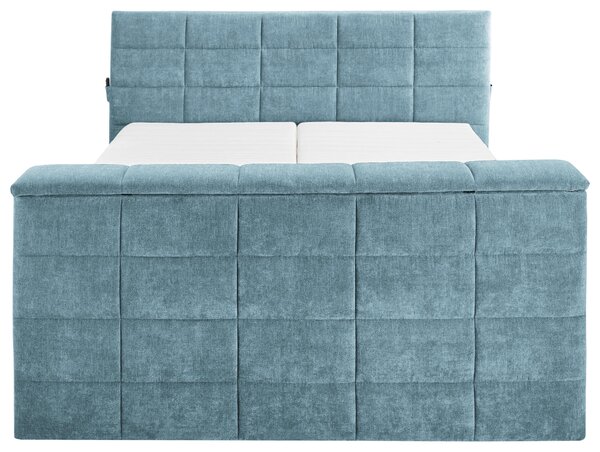 POSTEL BOXSPRING, 180/200 cm, modrá Carryhome - Manželské postele, Online Only