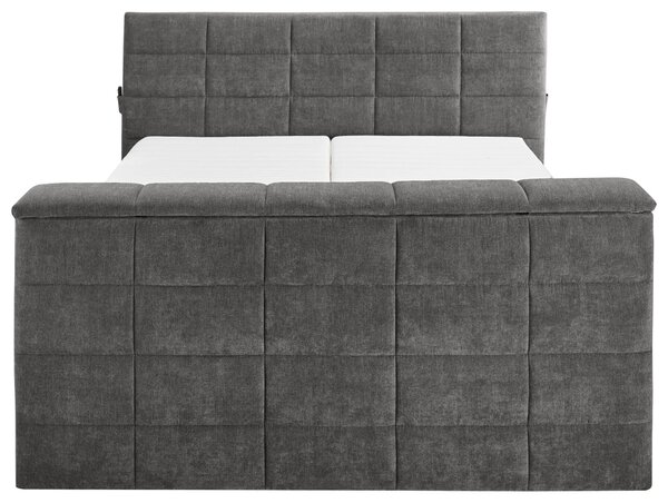 POSTEL BOXSPRING, 180/200 cm, tmavě šedá Carryhome - Manželské postele, Online Only
