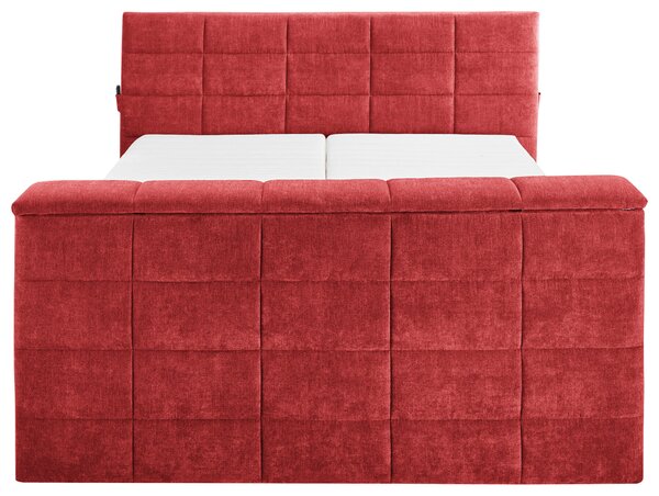 POSTEL BOXSPRING, 180/200 cm, červená Carryhome - Manželské postele, Online Only