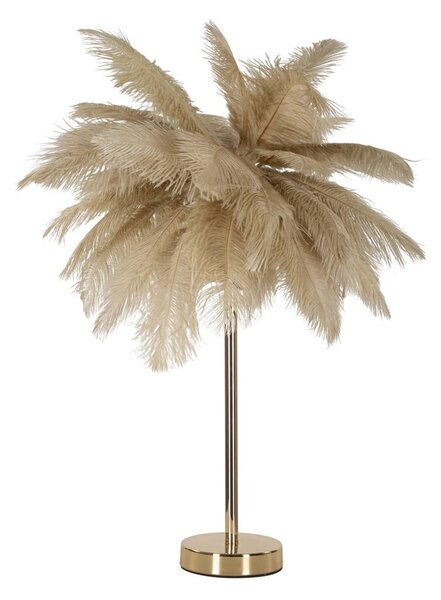 Stolní lampa ve zlaté barvě (výška 55 cm) Palm – Mauro Ferretti