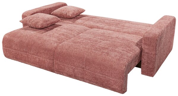 ROZKLÁDACÍ POHOVKA, textil, korály MID.YOU - Rozkládací pohovky, Online Only