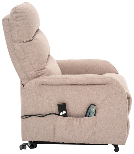 RELAXAČNÍ KŘESLO, textil, pískové barvy Livetastic - Online Only křesla & taburety, Online Only
