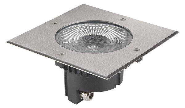 LA 1006105 ROCCI 200 EL hranaté zápustné zemní svítidlo nerezová ocel 16 W 3000 K 120° - BIG WHITE (SLV)