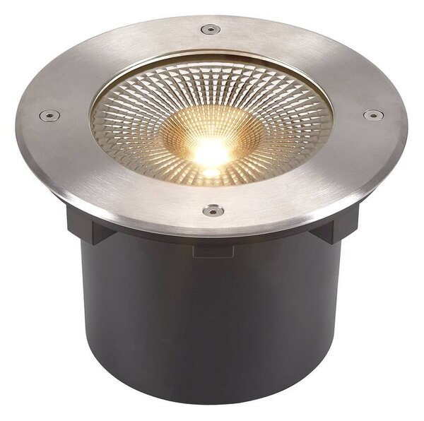 LA 1006104 ROCCI 200 EL kulaté zápustné zemní svítidlo černé 16 W 3000 K 120° - BIG WHITE (SLV)