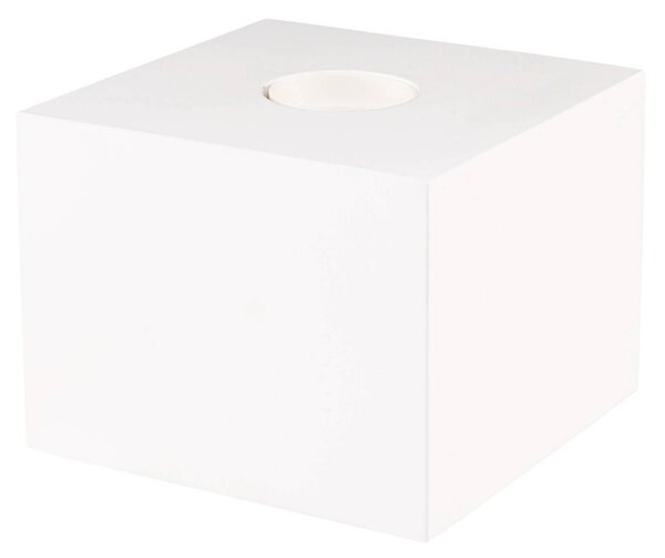 SEGULA Segula stolní lampa Cozy, bílý buk, tvar kostky, E27, Bílá / opál, Obývací pokoj / jídelna, Dřevo
