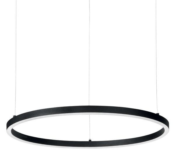 Ideal Lux LED Závěsné svítidlo Oracle slim round 3000k, Ø 50 Barva: Černá, Stmívání, řízení: DALI/PUSH
