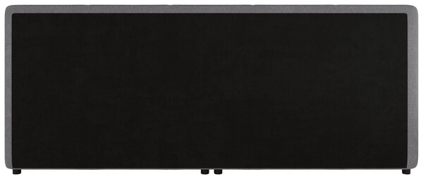 POSTEL BOXSPRING, 240/200 cm, světle šedá MID.YOU - Manželské postele, Online Only