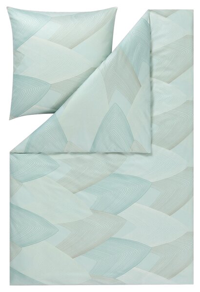 POVLEČENÍ, interlock jersey, mátově zelená, 140/200 cm Estella - Povlečení