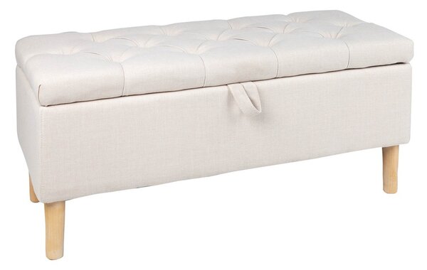 Designová lavice Queen 100 cm béžová