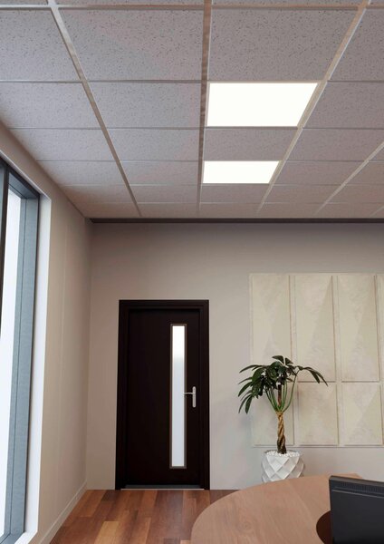 LED PANEL, 59,5/59,5/2,7 cm Eglo - Online Only svítidla, Online Only