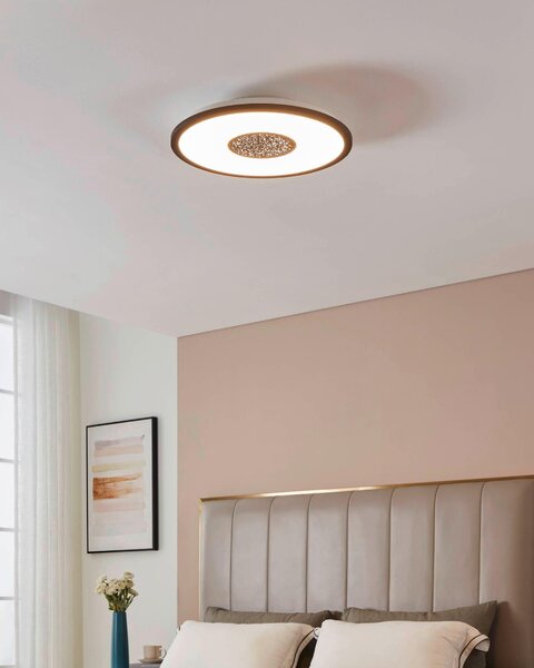 STROPNÍ LED SVÍTIDLO, 45/7 cm Eglo - Online Only svítidla, Online Only