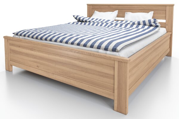 Vlastní výroba Buková posteľ Laura s úložným priestorom