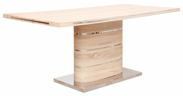 Designově tvarovaný jídelní stůl připomínající mohutný strom TK237