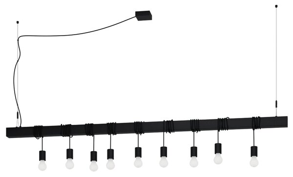 ZÁVĚSNÉ SVÍTIDLO, 200/9,5/200 cm Eglo - Online Only svítidla, Online Only