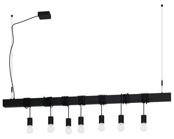ZÁVĚSNÉ SVÍTIDLO, 150/95/200 cm Eglo - Online Only svítidla, Online Only