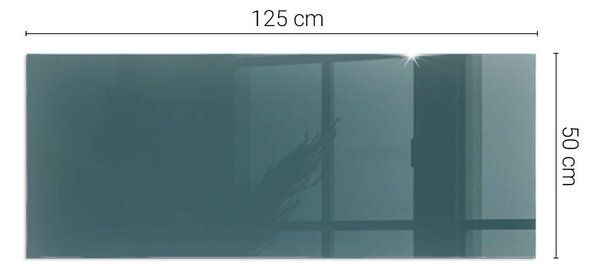 Obdélníkové sklo pod krbová kamna Barva moře ppkprntp-cc2c515a