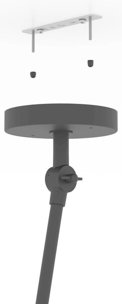 STROPNÍ SVÍTIDLO, 35/129 cm Eglo - Online Only svítidla, Online Only