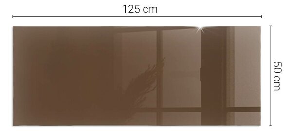 Obdélníková podložka před krb Barva Hnědá ppkprntp-cc533f38