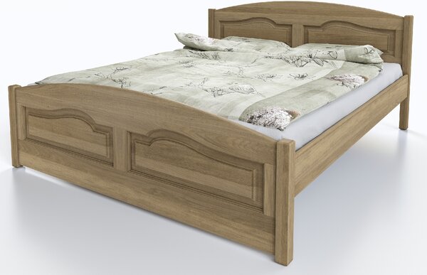 Vlastní výroba Dubová postel Vanesa