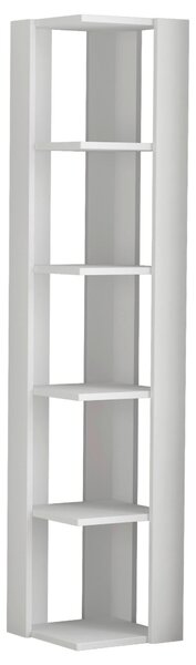 ROHOVÝ REGÁL, bílá, 34/161/34 cm Livetastic - Online Only regály & police, Online Only