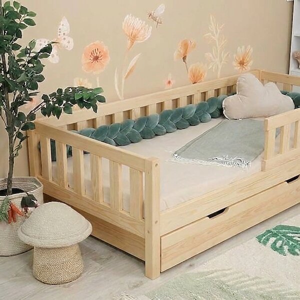 Ourbaby® postel + úložný prostor 180x80 cm