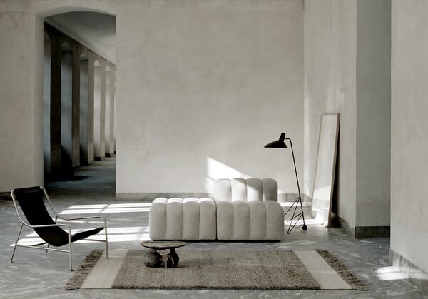 Linie Design Vlněný koberec Humble Act Stone, kamenná šedá Rozměr: 140x200 cm