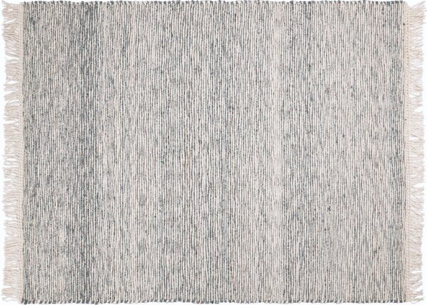 Linie Design Melírovaný koberec Ingun Petrol, smetanovo-petrolejový Rozměr: 140x200 cm