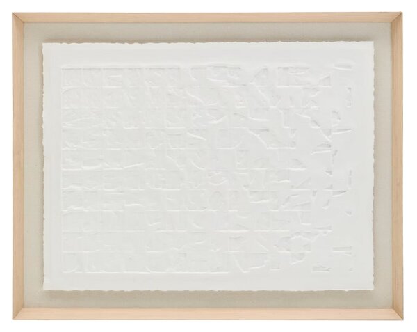 Abstraktní obraz Kave Home Annia 90 x 70 cm