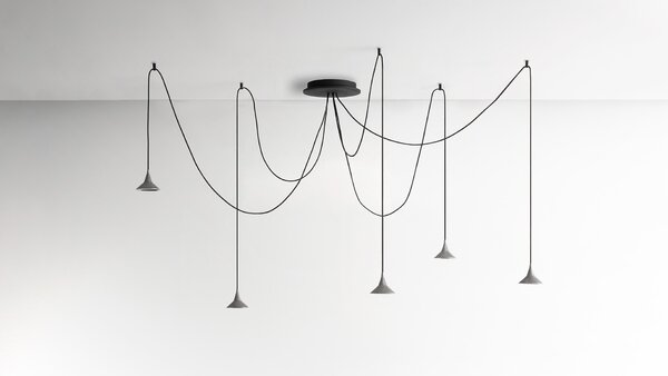 Artemide stolní LED lampa Unterlinden 9 W 2700K stmívatelná hliník