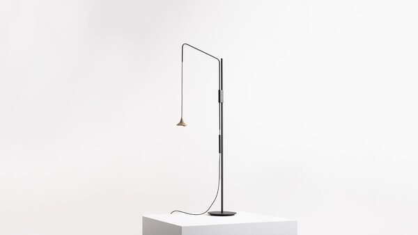 Artemide stolní LED lampa Unterlinden 9 W 2700K stmívatelná hliník