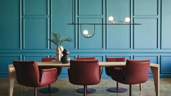 Artemide stolní lampa Yanzi 9,5 W LED stmívatelná 3000K