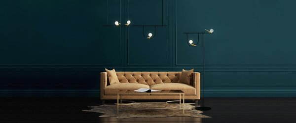 Artemide stolní lampa Yanzi 9,5 W LED stmívatelná 3000K