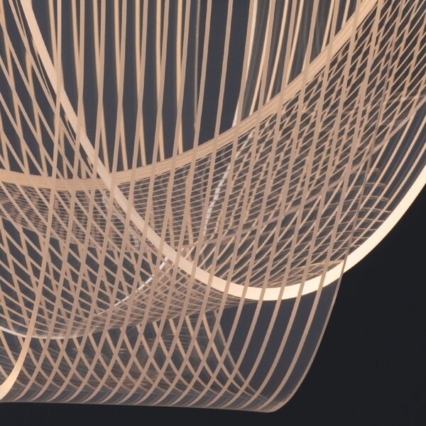 -25 % Dny MOMENTI– Zlaté kovové závěsné LED světlo Nova Luce Valentin 52 cm