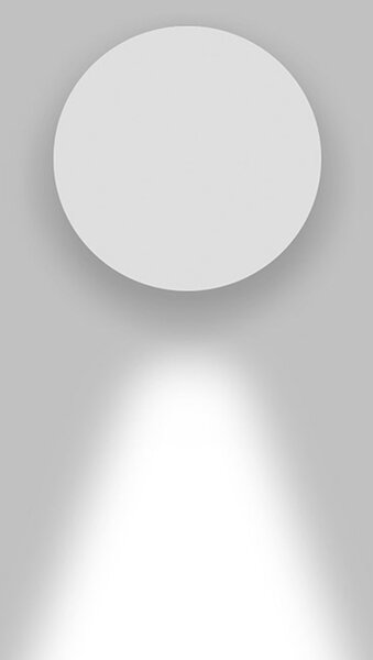 Artemide venkovní nástěnné svítidlo Effetto Round 1 4,5 W 220-240 V 3000K