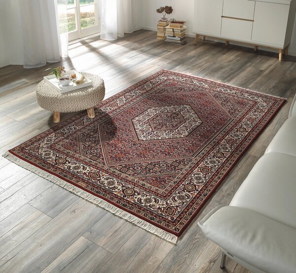 ORIENTÁLNÍ KOBEREC, 120/180 cm krémová, červená Cazaris - Orientální koberce