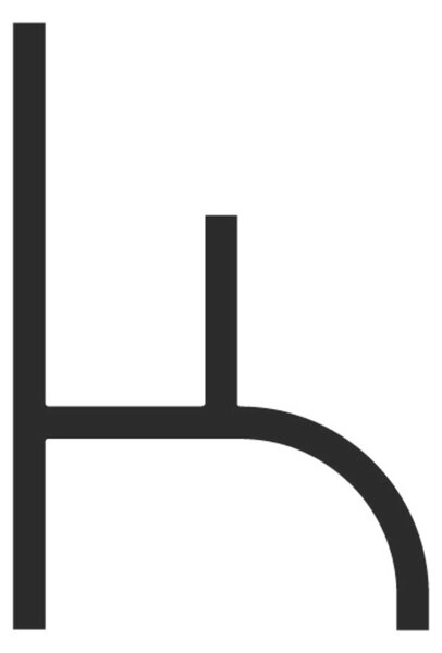 Artemide nástěnné LED svítidlo Alphabet of Light písmeno k 26 W 3000K