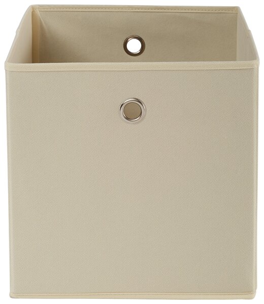 SKLÁDACÍ KRABICE, kov, textil, karton, 32/32/32 cm Carryhome - Boxy do regálů & krabice do regálů
