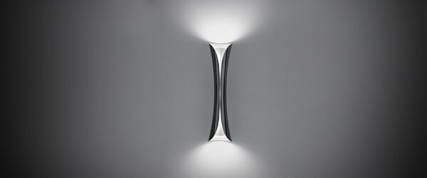 Artemide nástěnné svítidlo Cadmo Design Collection 20 W GU10 220-240 V černobílé