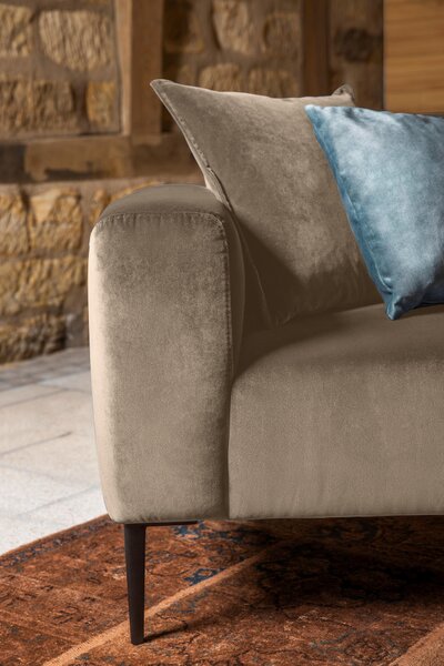 TŘÍMÍSTNÁ POHOVKA, textil, pískové barvy W.Schillig - Pohovky, Online Only