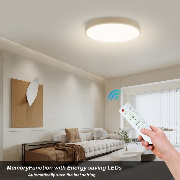 Brilagi - LED Stm. svítidlo POOL LED/60W/230V 3000-6000K pr. 50 cm béžová + DO