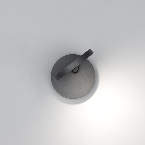 Artemide nástěnné svítidlo Demetra Spotlight 8 W 2700K antracit