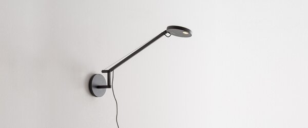 Artemide nástěnné svítidlo Demetra Micro 6 W 2700K stmívatelné antracit
