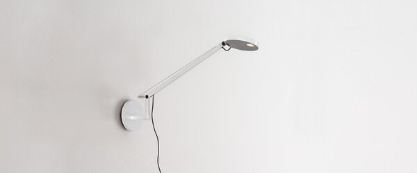 Artemide nástěnné svítidlo Demetra Micro 6 W 2700K stmívatelné antracit