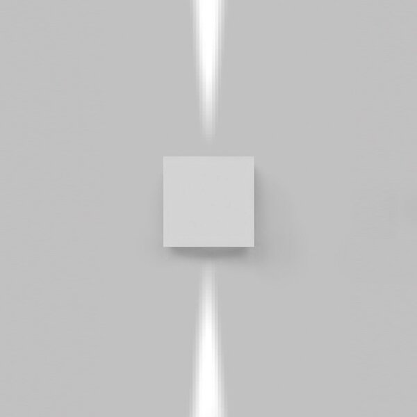 Artemide venkovní nástěnné svítidlo Effetto 14 Square 7 W 3000K úzké paprsky antracit