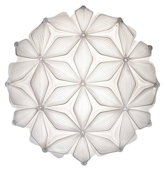 Stropní Lampa Slamp, C'EST LA VIE, stmívatelné, Bílá, Obývací pokoj, Plast, Design