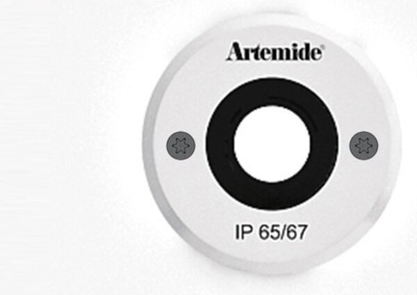 Artemide venkovní LED svítidlo Ego 55 Flat 1,2 W 3000K kruhové