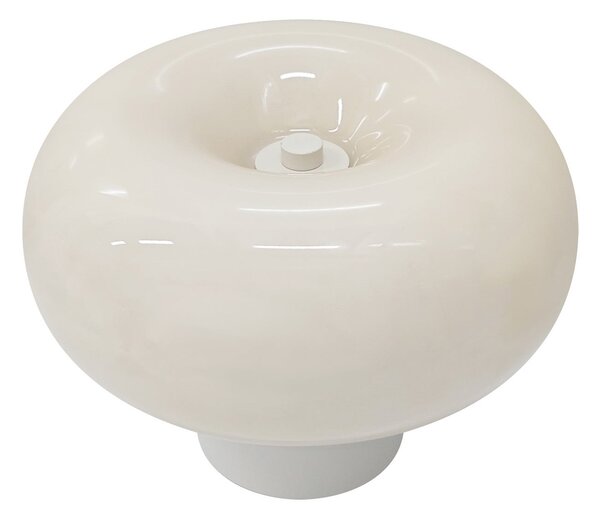 Stolní lampa Nordlux, Malti, Béžová, Obývací pokoj, Sklo